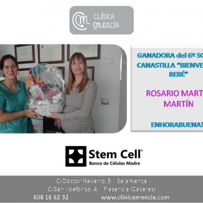 Ganadora sexto concurso StemCell