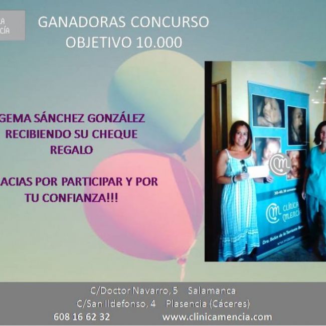 GANADORAS CONCURSO 10.000. 2