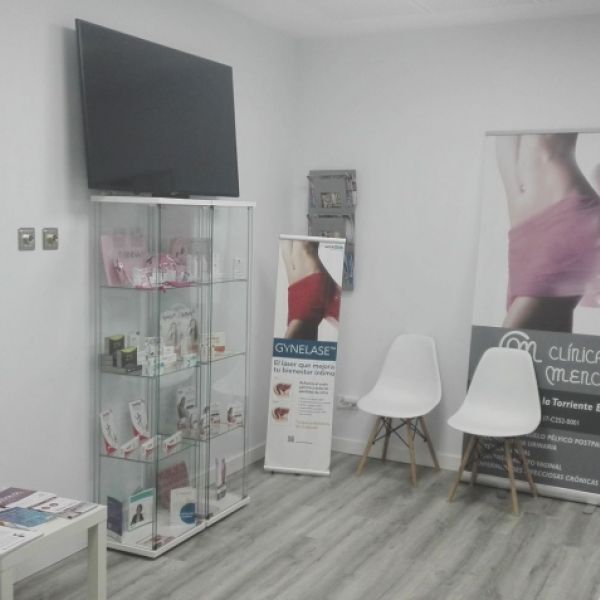 Sala de espera de la clínica Sala de espera de la clínica