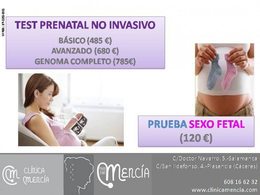 AnalÍticas Embarazo Test Prenatal No Invasivo Test Sexo Fetal Disfruta De Tu Embarazo Con La 